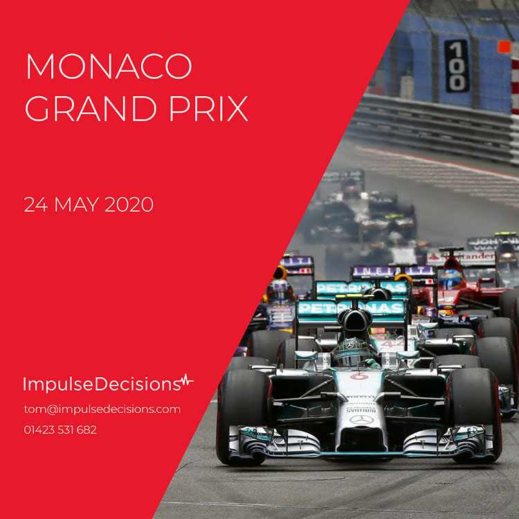 Monaco Grand Prix Experience 2020 packages Impulse Decisions