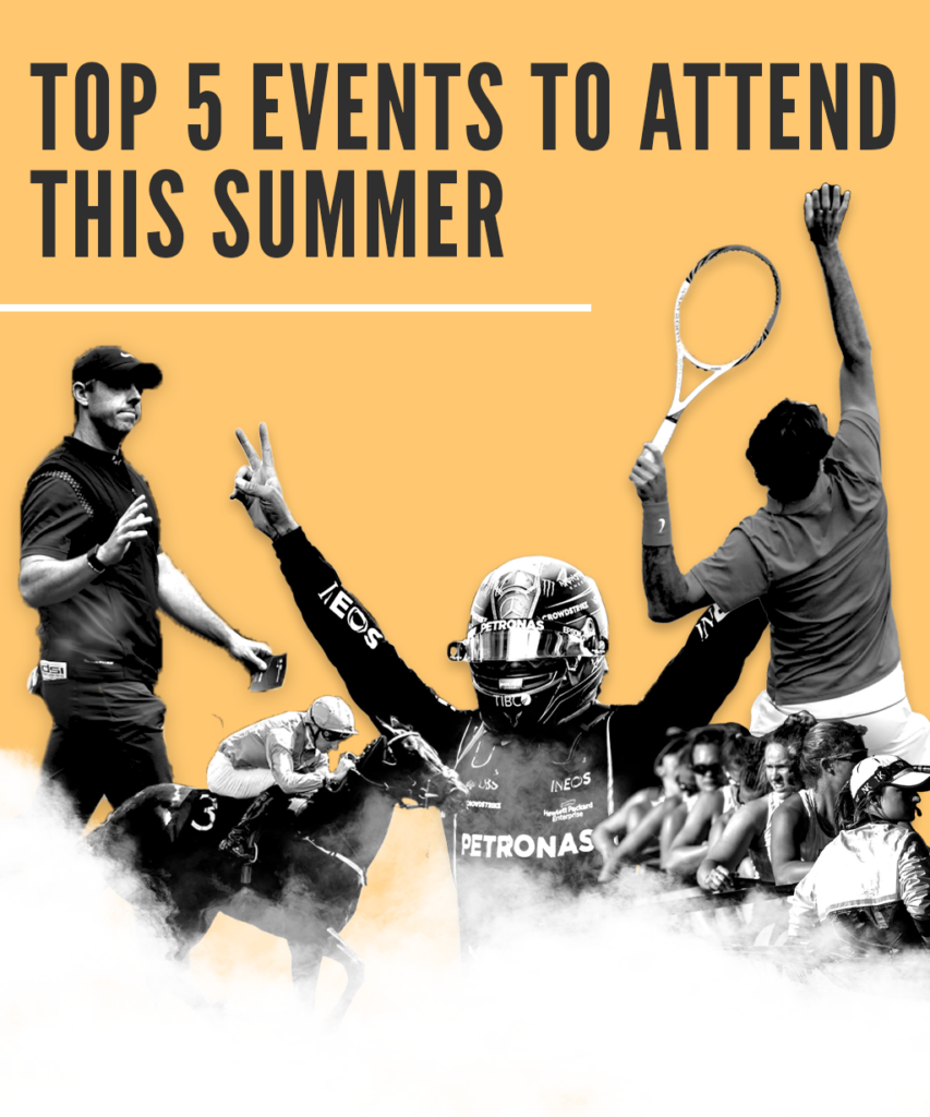 Tom's top 5 UK events to attend this summer...