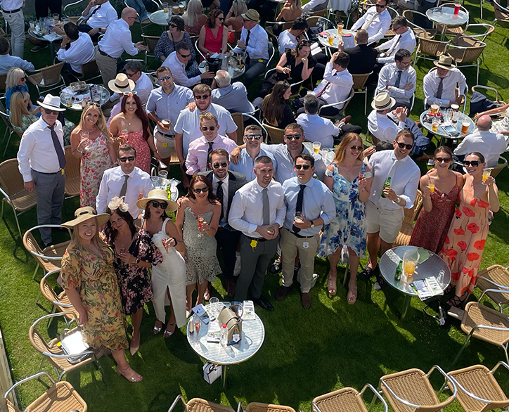 A team day out to York Races