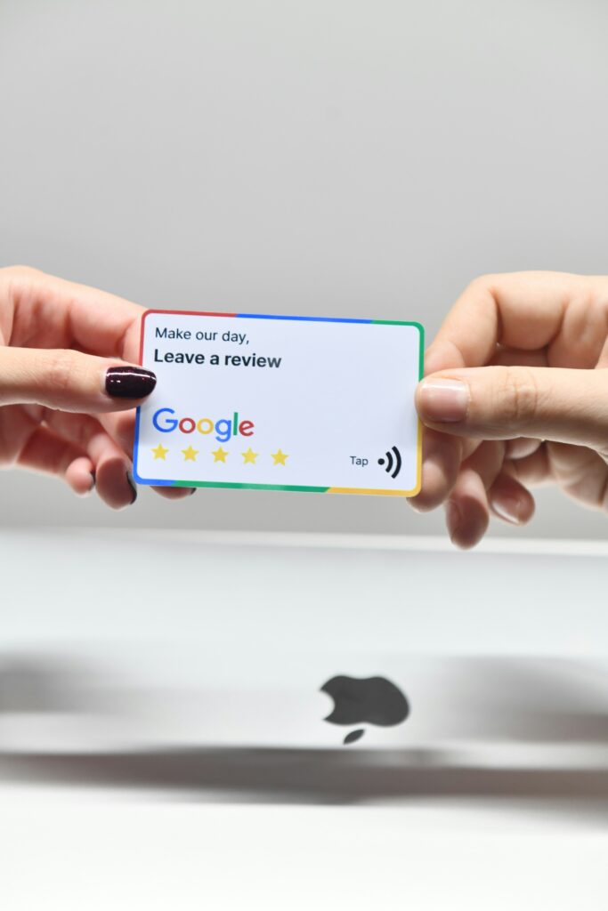 Taking customer service to the next level with a 5* Google review