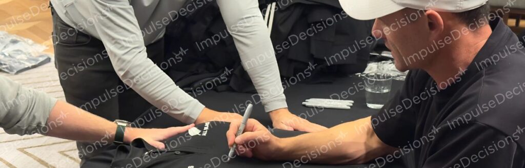Dan Carter silent auction memorabilia