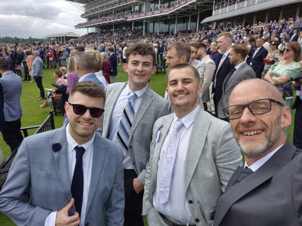 Corporate event at the races