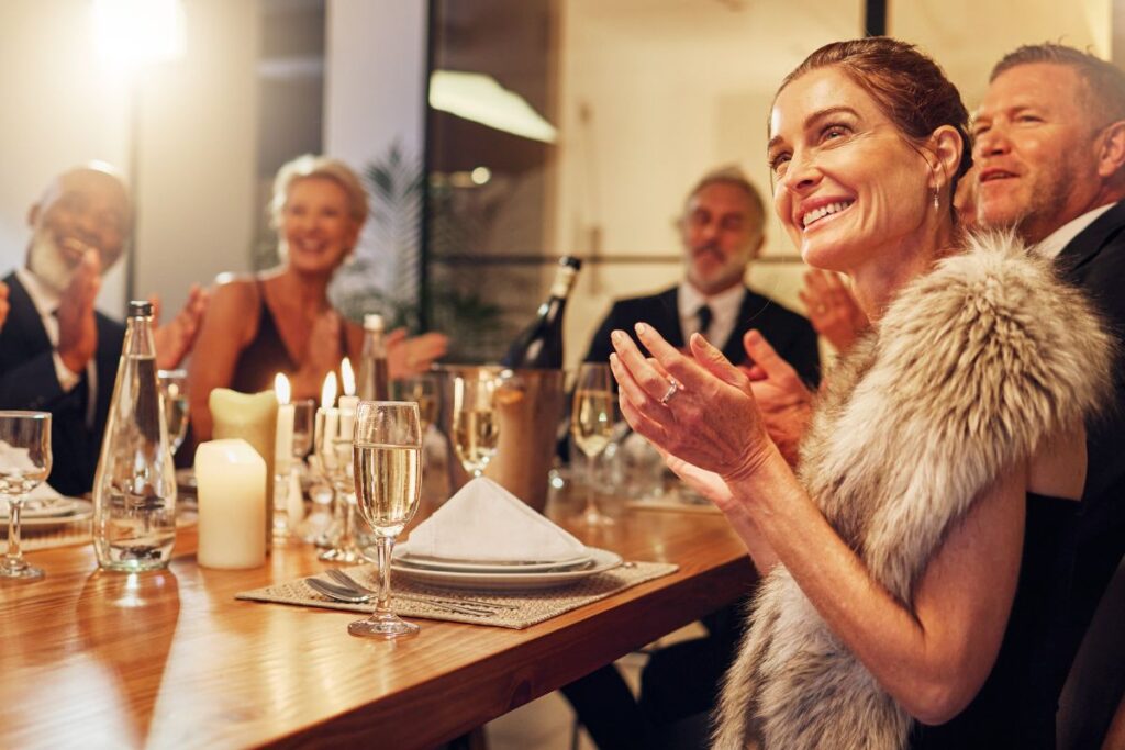 Dinner party for 10 people