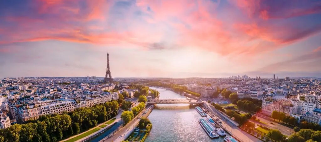 Aerial View of Paris